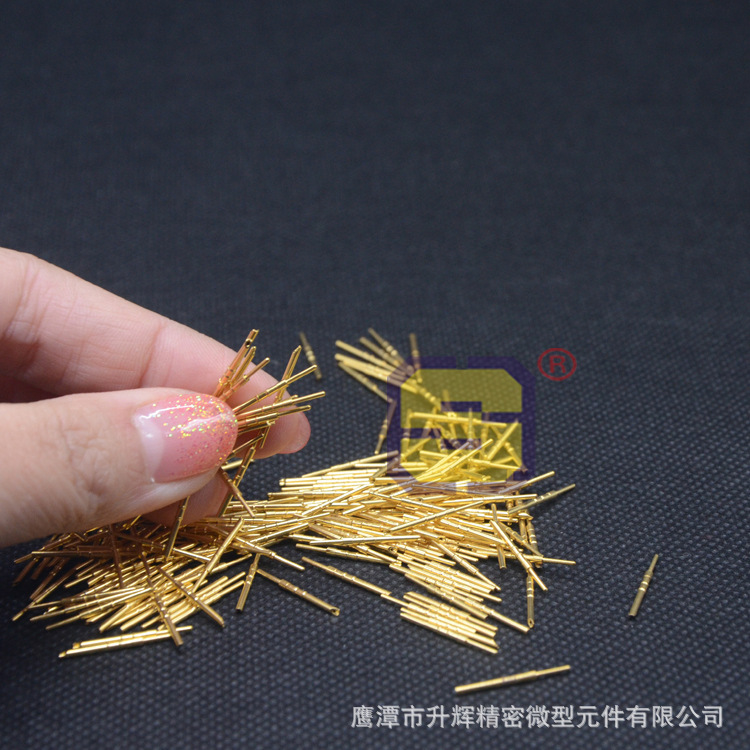 厂家直销 精密五金插针插孔测试针 冠簧孔 航空公母对接端子