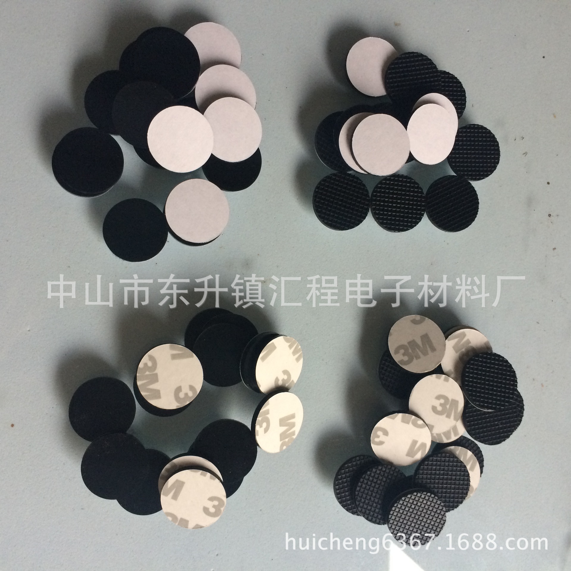 厂家直销防滑减震 网格橡胶脚垫 黑色压纹硅胶防滑脚垫免费拿样