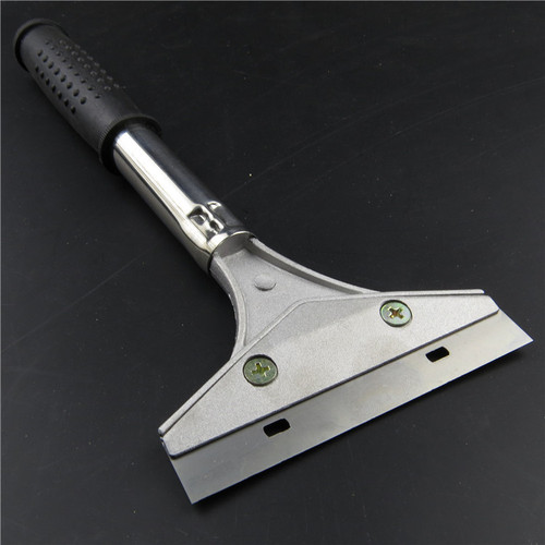 清洁铲刀 不锈钢管金属铲保洁短柄铝合金铲头刮刀物业广告 小铲子