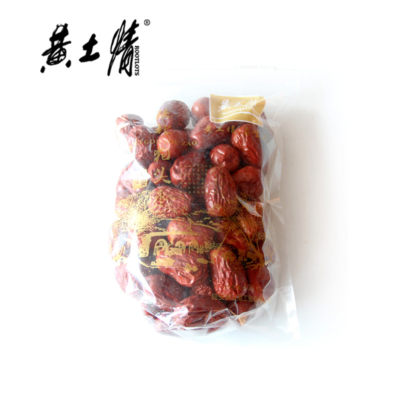 Loess feeling Northern Shaanxi Jujube Jujube 500g snacks Dry Fruits Yan&#39;an specialty Goutouzao Jujube Jujube