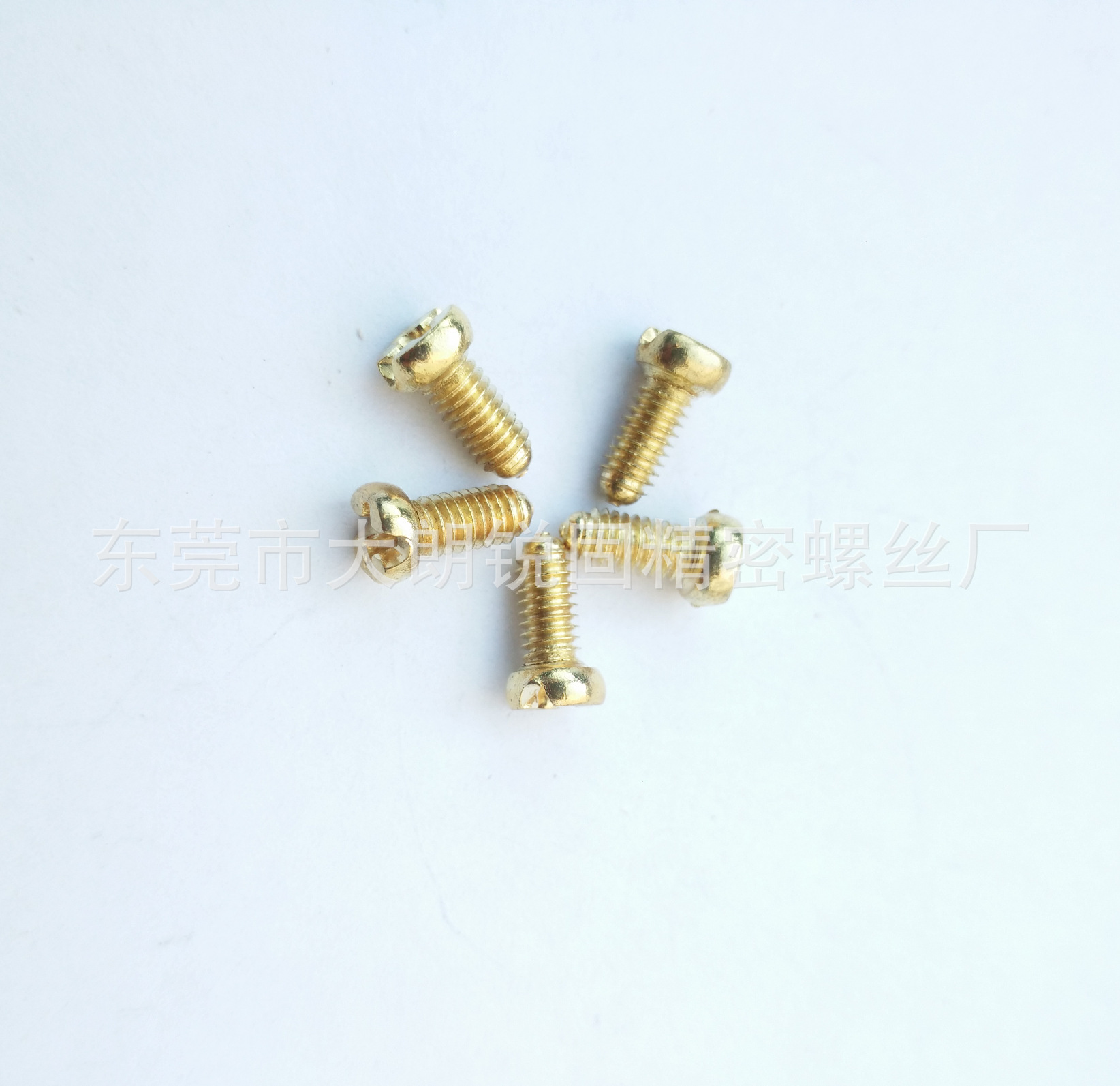 M2.6*5十一字圆尾螺钉 各种材质订做生产工厂直销