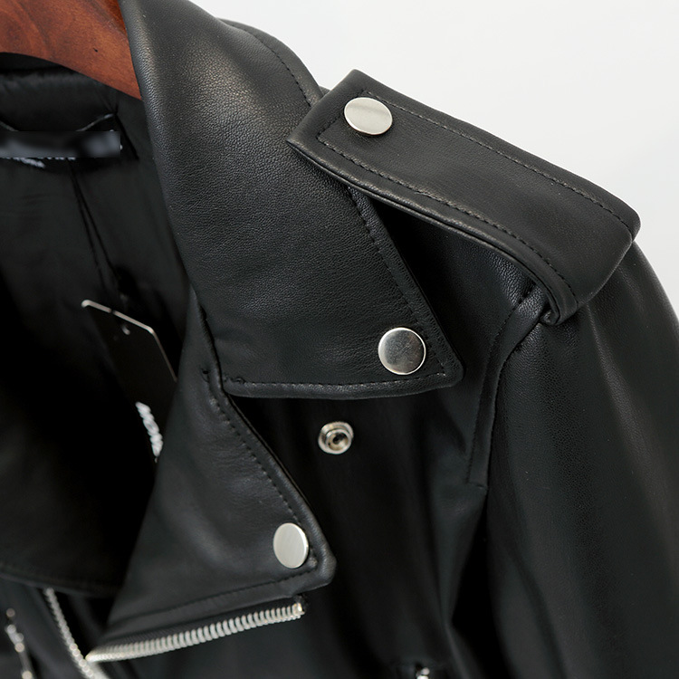 Veste cuir femme en PU - Ref 3332506 Image 4
