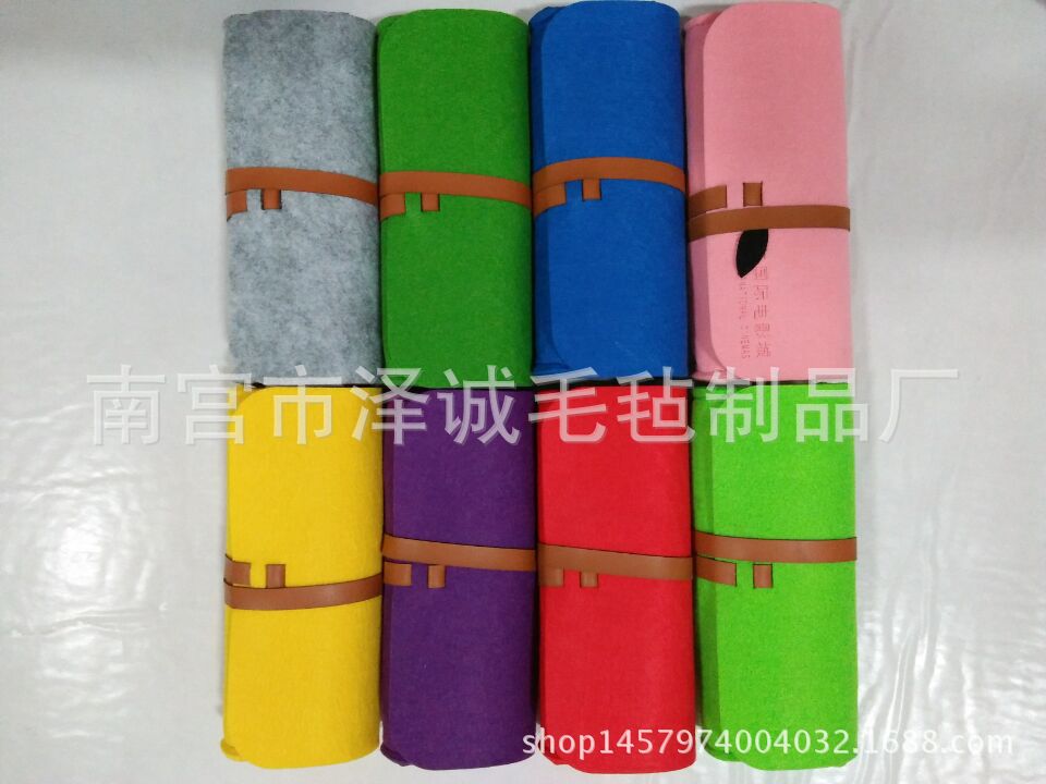 厂家现货供应 毛毡眼睛包 收纳包 定制眼睛包