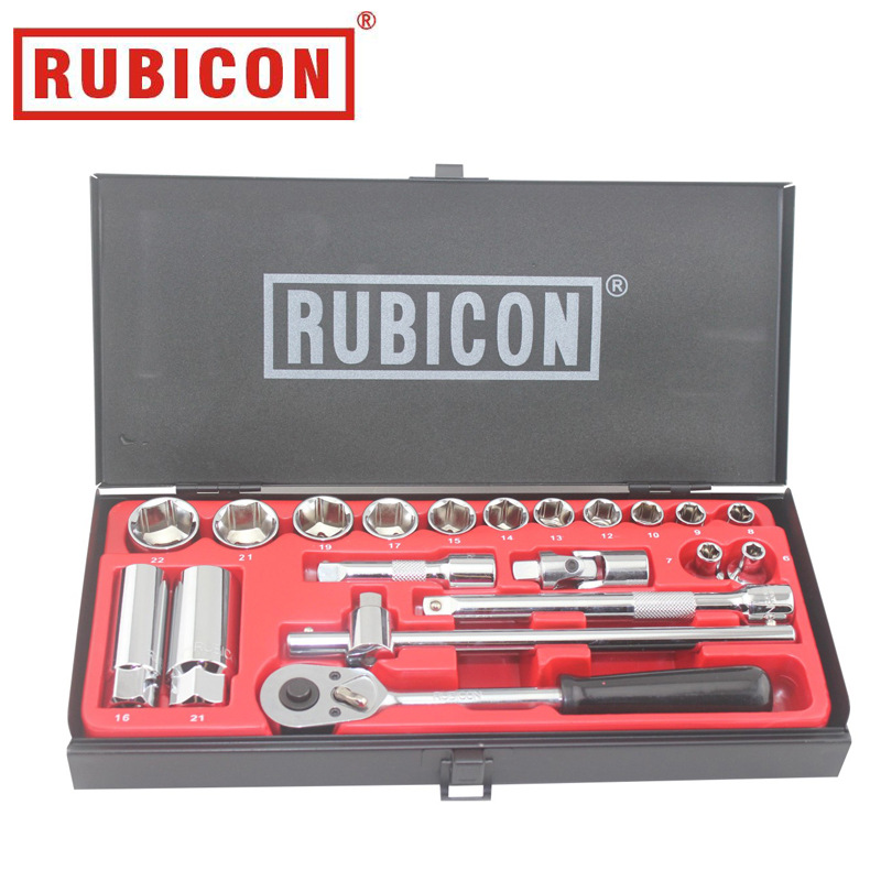 原装 RUBICON罗宾汉RSS-020套筒扳手组 20件套装套筒扳手