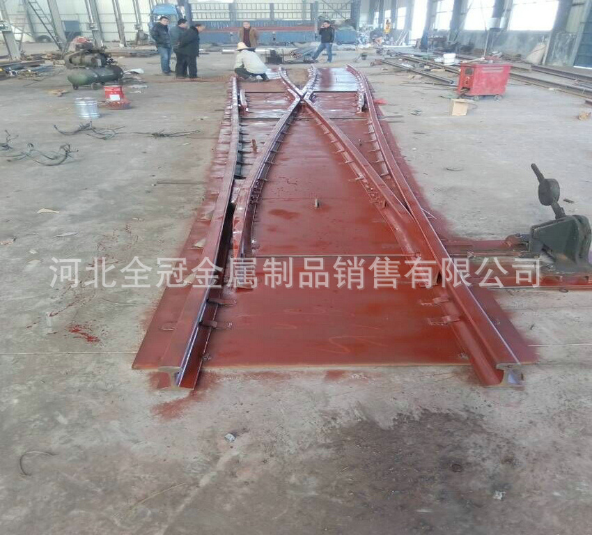 地铁盾构用铁路道岔 对称道岔 单开道岔 943道岔 DC938-5-50道岔