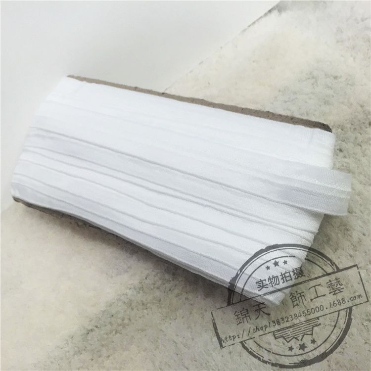 【 楚脉】窗帘抽丝布带 四线窗帘大抽带 窗幔专用带 窗帘英式布带|ru