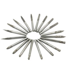 Tungsten carbide hard alloy rotating file electric grinding abrasive accessories Tungsten carbide grinding head milling cutters Tungsten carbide grinding heads 3mm shank