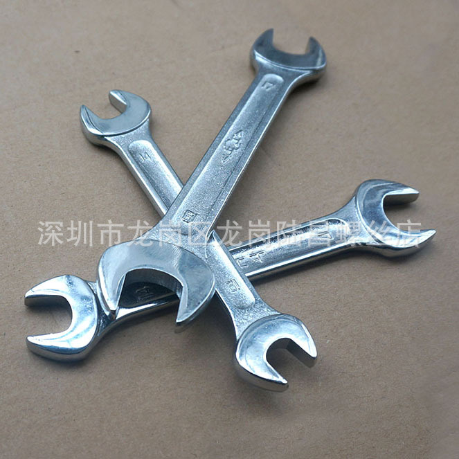 双头开头扳手 简易开口扳手 叉死抠 呆班后 五金工具 M5.5-27