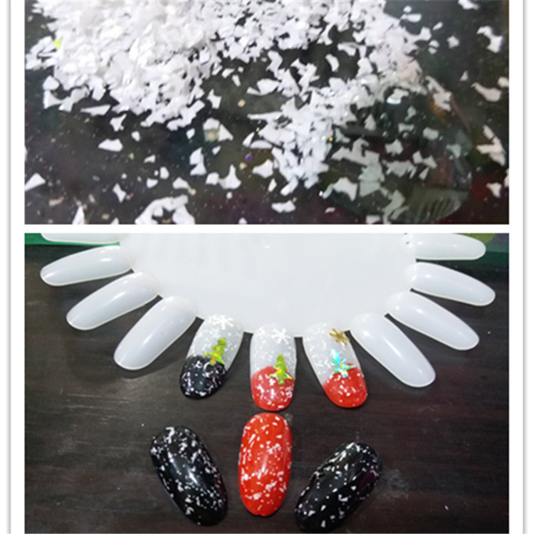 Factory supply nail art sequins snowflake popular hot style winter 26 color snowflake sequins 3G bottled Factory supply nail art sequins snowflake popular hot style winter 26 color snowflake sequins 3G bottled