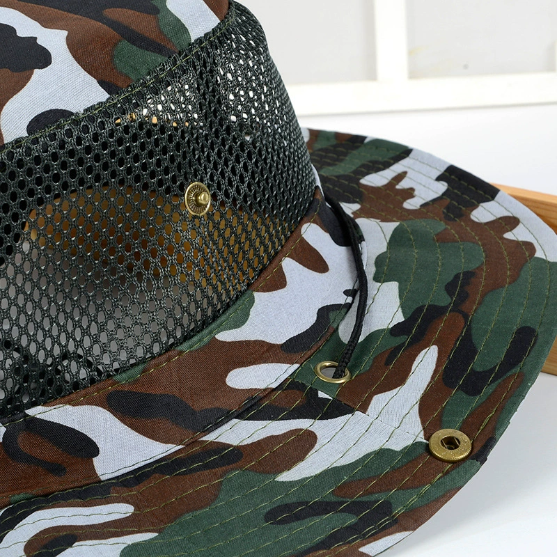 Special Woods Outdoor Bennie Mood Campaign Camouflage Hat Internet Tomato Training Tactical Hat Round Circuit Field Hat Male