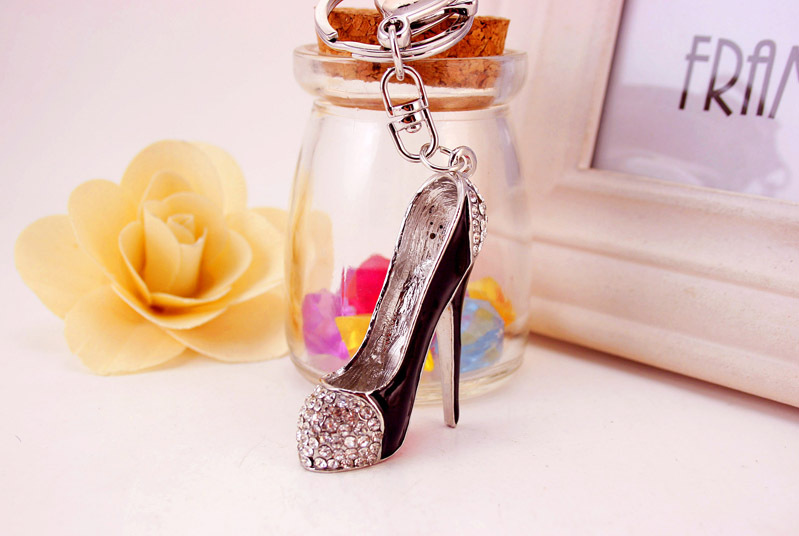 Korean  Creative Diamond-studded Ladies Crystal  Keychain display picture 9