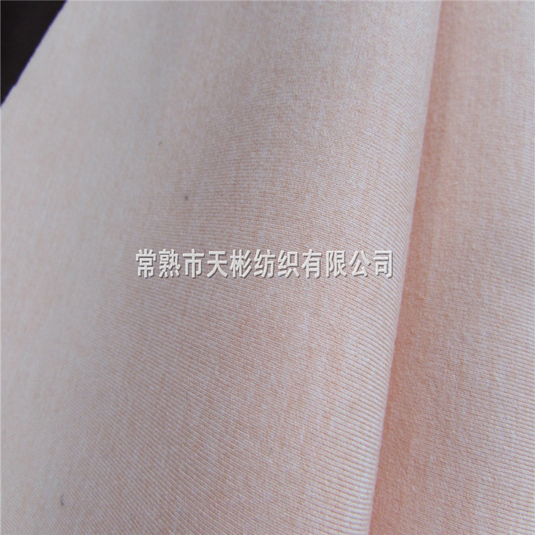 【厂家】橘色麻灰纱空气层面料 淡色系列 双色组合 颜色多