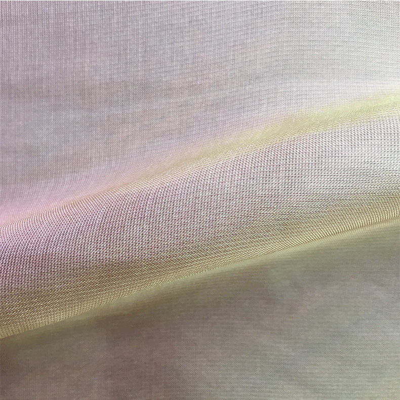 厂家直销 纯色丝竹雪纺面料 夏季丝竹雪纺裙子面料