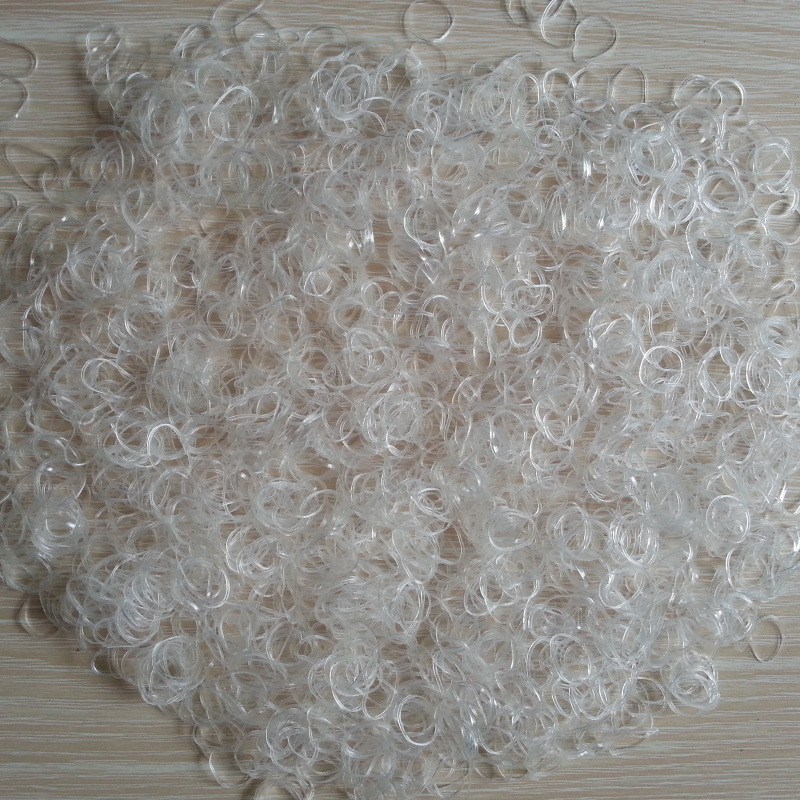 厂家直销TPU纯透明橡皮筋 橡皮圈 牛皮筋 强拉不断直径14mm/千克