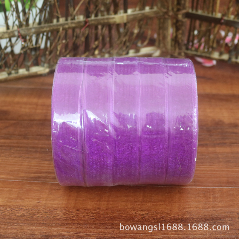 2,5 cm cinta de nieve al por mayor regalo flor hornear decoración cinta hecha a mano DIY cinta decoración de la boda multicolor