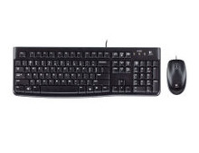 Logitech/罗技 MK120有线键鼠套装 罗技有线键盘鼠标 USB接口
