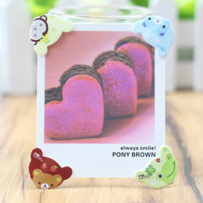 个性11款动物角贴 蝴蝶款图案 小熊款图案DIY相册角贴照片贴