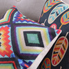 Specializing in the production of thick cotton and linen pillow cushion cushion exotic geometric geometric abstraction pillows can be used to do it