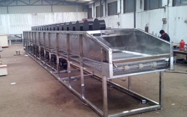 罐头隧道式连续喷淋式机