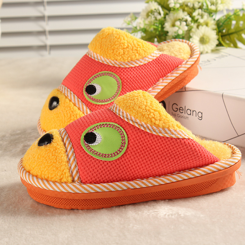 Pantoufles enfants en suède pour printemps - semelle plastique - Ref 1015986 Image 11