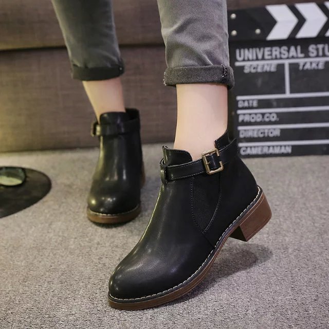 Bottes femme SHU MEIMEI en PU artificiel - Ref 3354813 Image 21