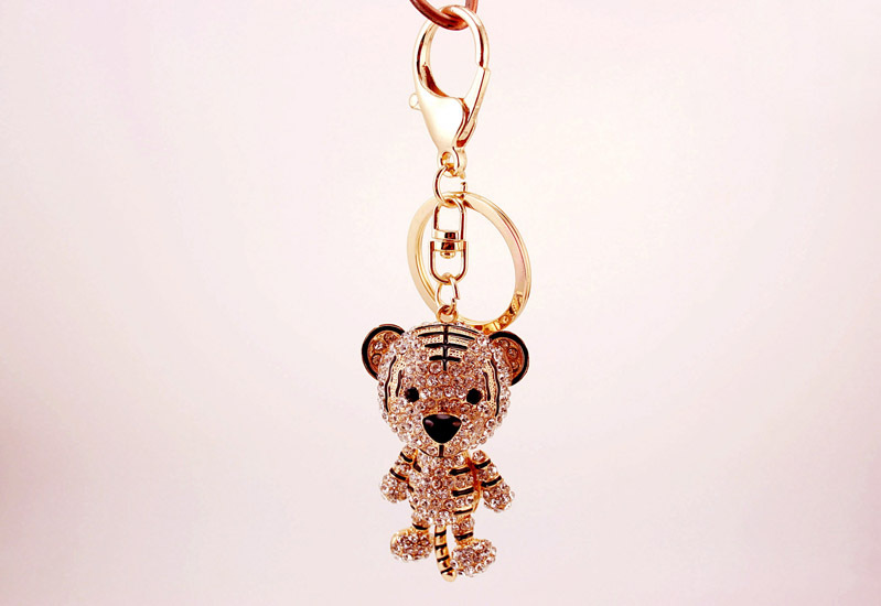 Cute Animal Alloy Metal Unisex Keychain display picture 6