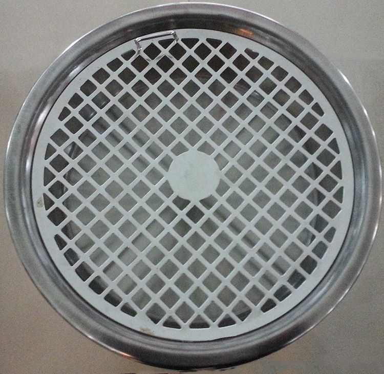 Factory direct sales of stainless steel luxury fruit peel buckets, hotel, shopping mall, corridor trash cans, high-end sanitary ware detail image 13