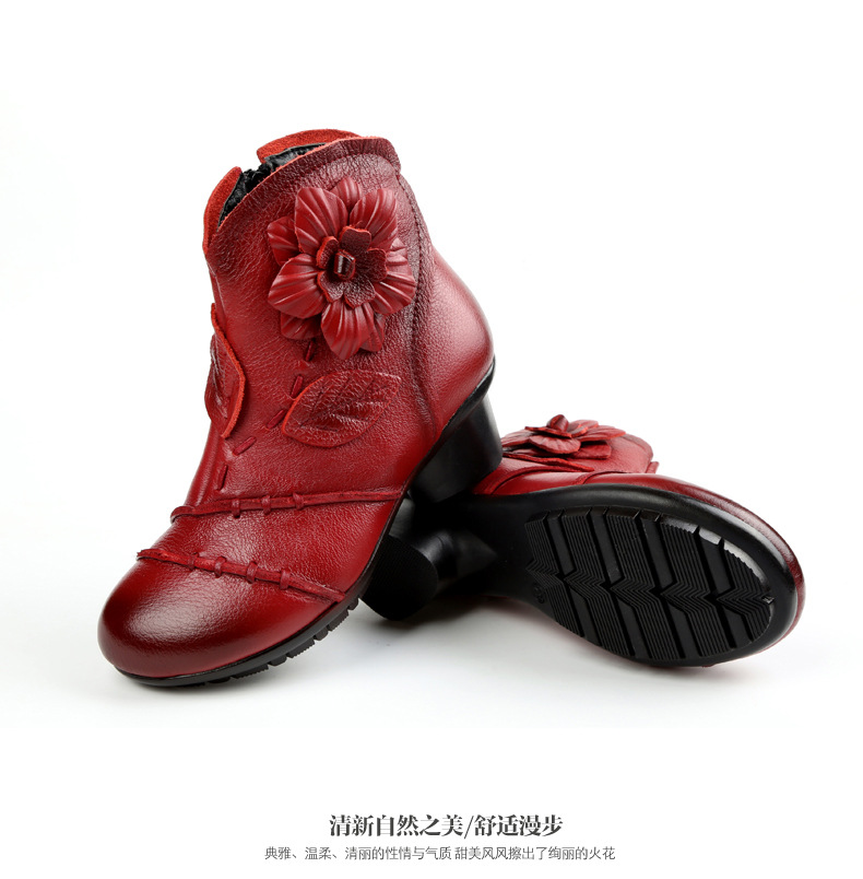 Bottes femme TRANQUILLEMENT en En cuir - Ref 3354879 Image 34