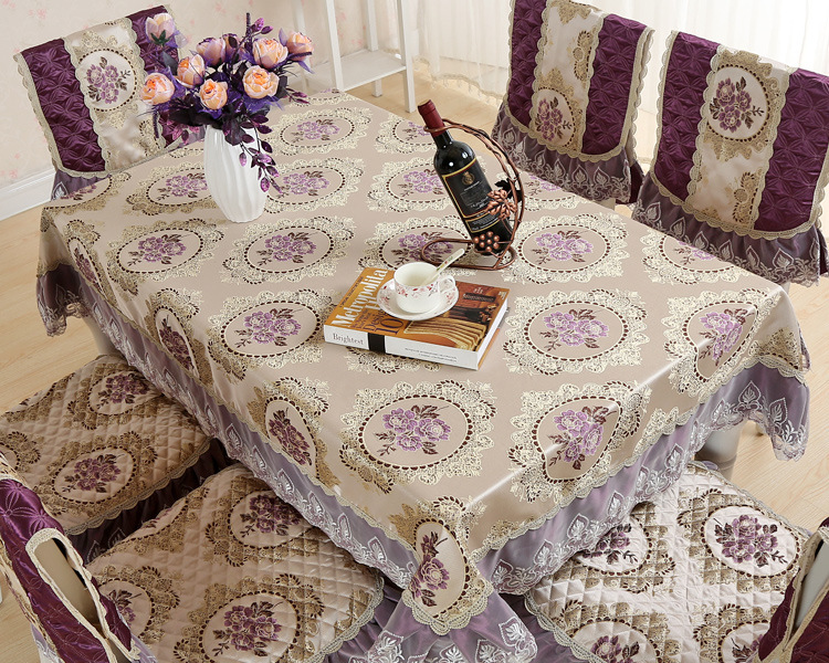 中式镜中花紫椅垫2