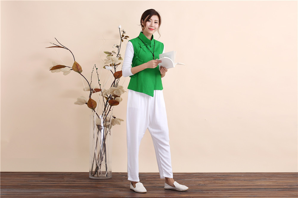 Gilet femme MA FAN TISSU en Chanvre - Ref 3316987 Image 59