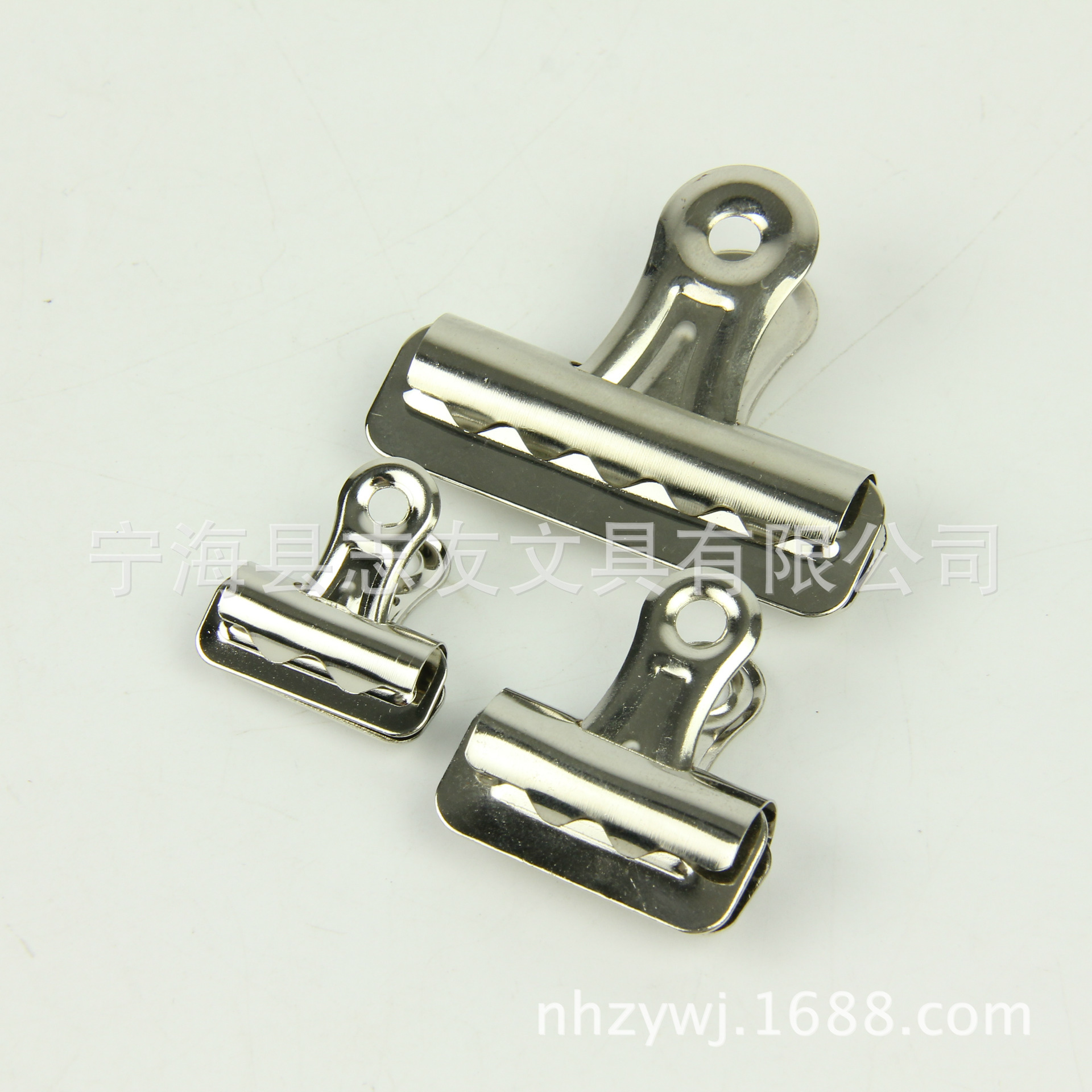 志友文具 厂家直销现货供应 31mm炫彩色金属圆形钢夹 铁夹-阿里巴巴