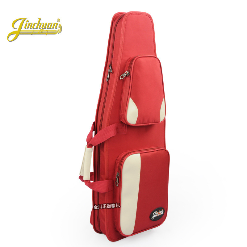 金川 学生款双背笛子包 75cm五支装竹笛包 可装乐谱书 C-300|ru