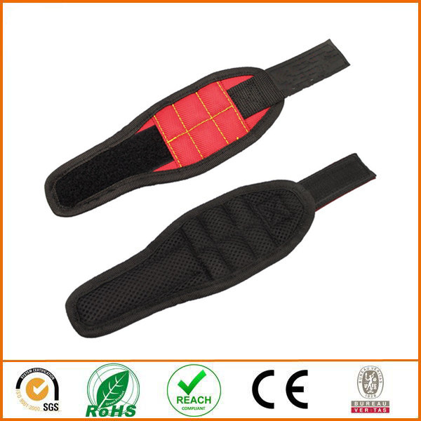 厂家定做强力磁性工具腕带 磁性捡拾器工具包 可加印LOGO