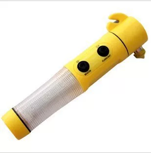 Multifunctional Simpling Safety Hammer Safe Restricted Window Breaking Winder Emergency Fire Hammer F flashlight weak magnetic