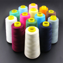工厂批发402高速涤纶缝纫线服装辅料涤纶线缝纫机线拷边缝衣蜡线