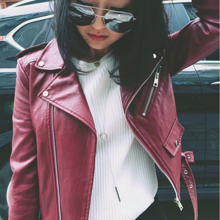 Veste cuir femme JELOICE en PU - Ref 3332222 Image 8