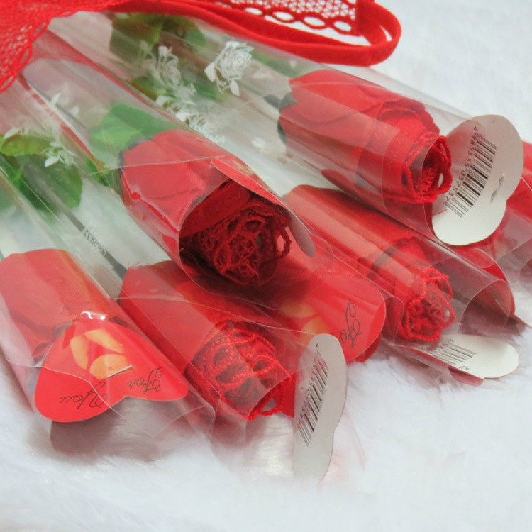 玫瑰花丁字裤 性感情趣内裤 女士情趣内裤