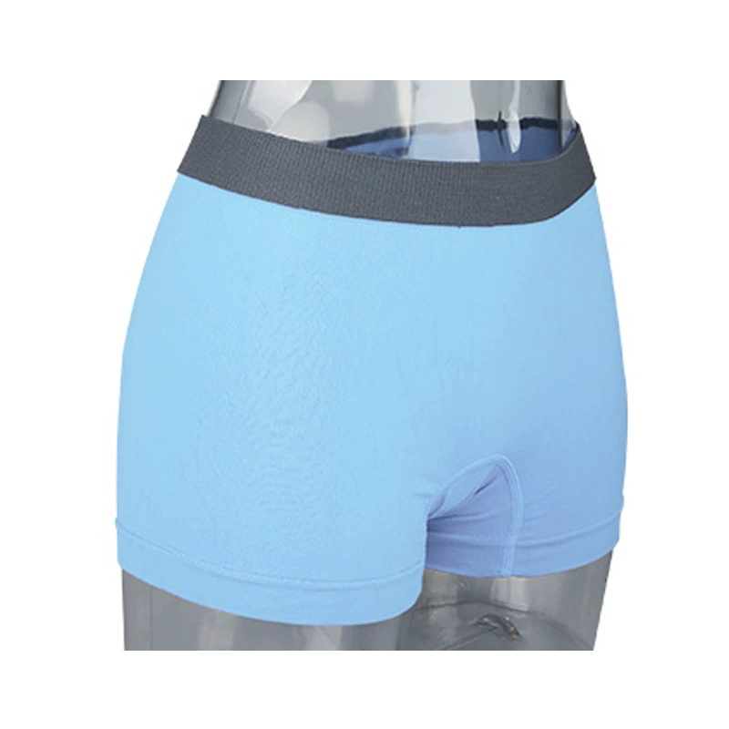 Protective underware, elastic trousers, safe underwear, plus size, mid rise