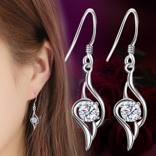 Angel Wings earrings Tianyu earrings silver jewelry Angel earrings popular link earrings factory wholesale