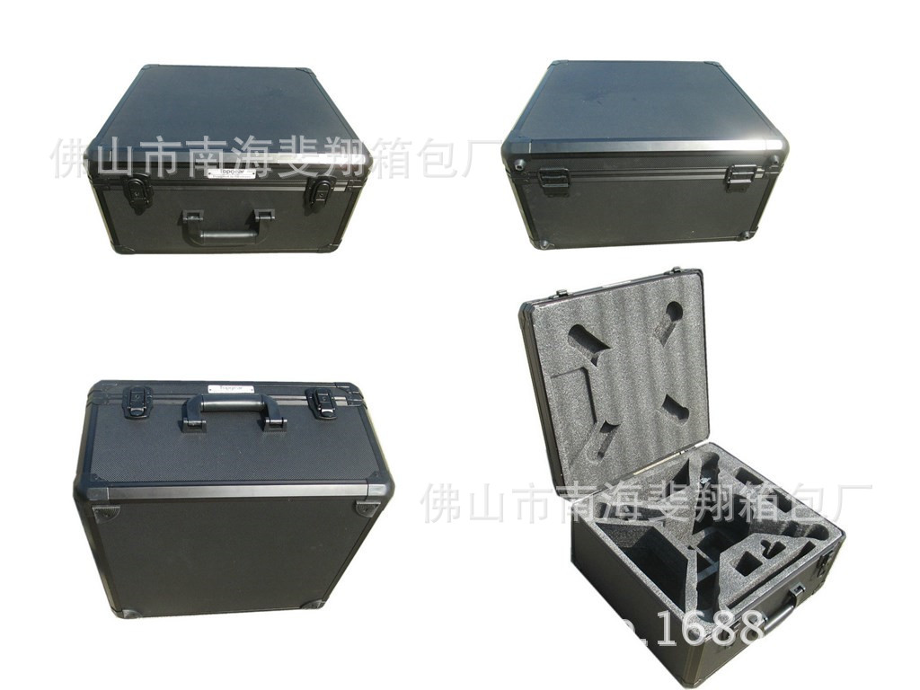 订做各种高档铝箱 黑色K型工具箱 航模箱 遥控飞机模型箱