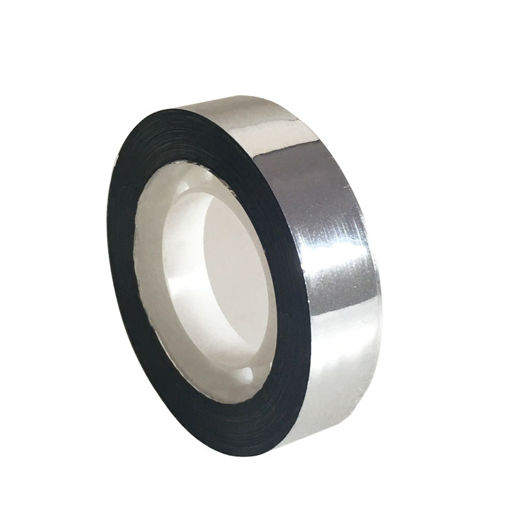 Láser al por mayor cinta de plata brillante hecho a mano DIY cinta regalo decorativo embalaje cinta de plata plana