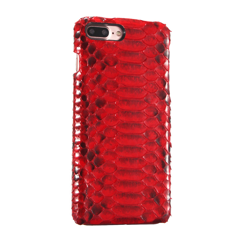 i-idea Handmade Luxury Genuine Real Python Snake Skin Leather Case Cove for Apple iPhone 7 Plus & iPhone 7