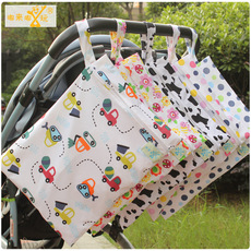 单拉链收防水防臭尿布袋 拉链大垃圾袋 婴儿尿片收纳袋