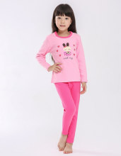 秋冬儿童内衣套装纯棉女童舒绒内衣 小孩秋衣秋裤 清仓处理 特