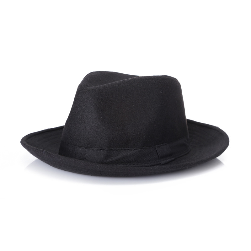 2020 otoño e invierno nuevo sombrero de lana de mediana edad y ancianos sombrero de caballero sombrero de hombre fábrica al por mayor entrega de una pieza