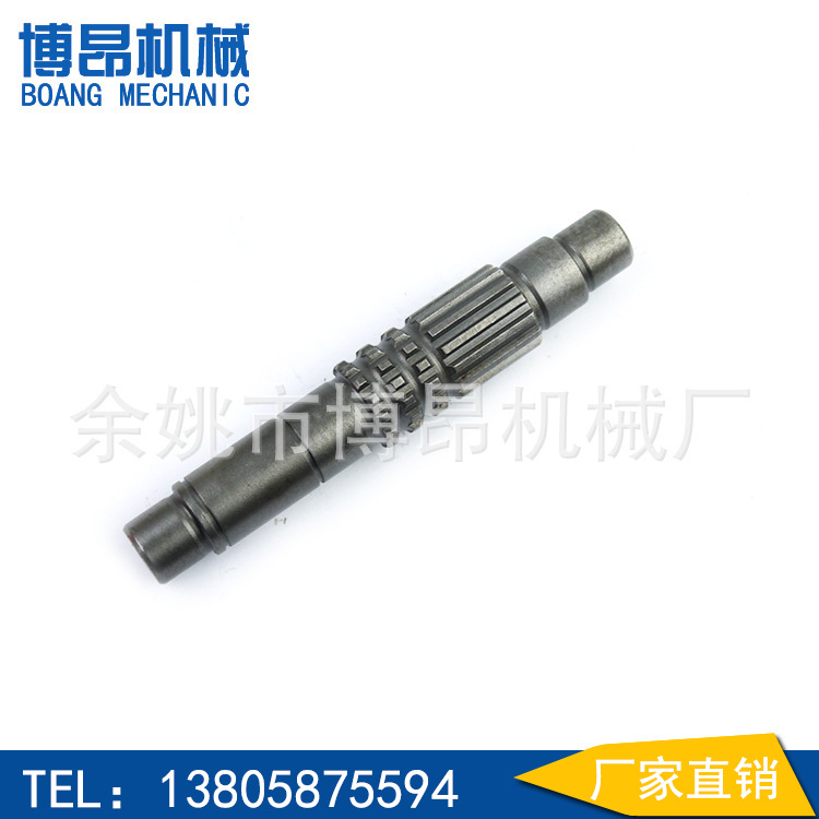 启动轴 花键轴 摩托车销轴  启动电机轴 车削产品
