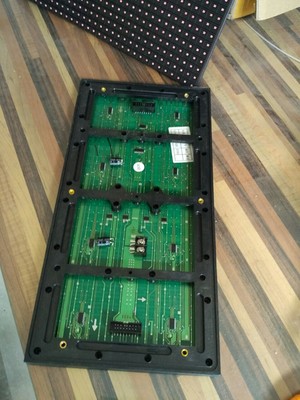 p10表贴户外红色 led 单元板模组显示屏配件|ms