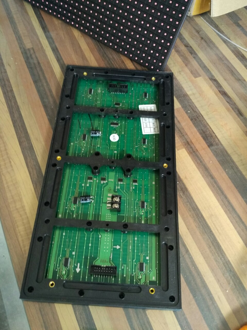 p10表贴户外红色 led 单元板模组显示屏配件|ms