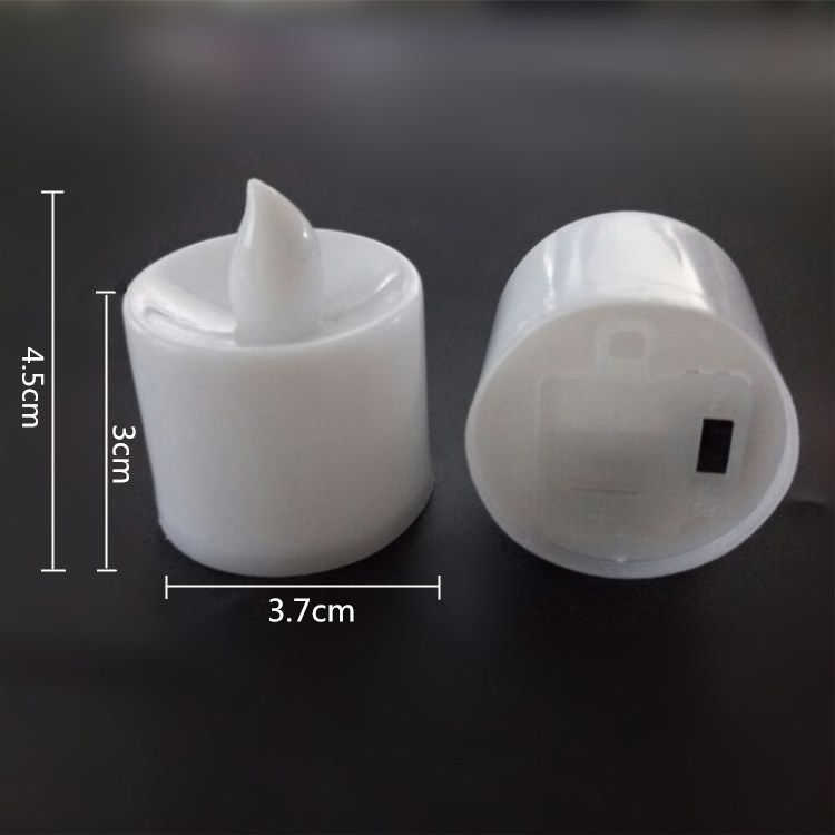 简易开关硬头蜡烛底部