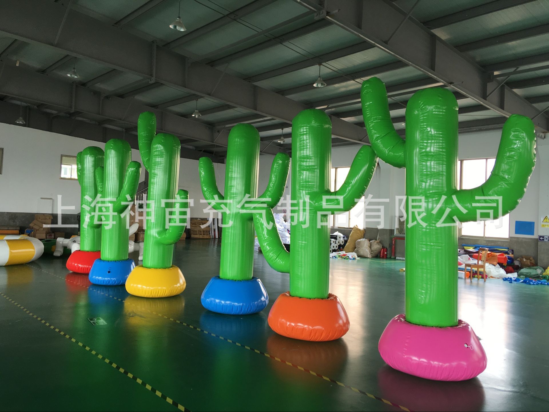 PVC充气果树 充气植物造型 充气椰树充气太阳花模型